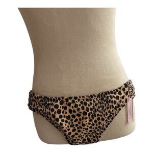 NEW Victoria's Secret Leopard Print Knockout Bikini Bottom - Size XL (2633-1)